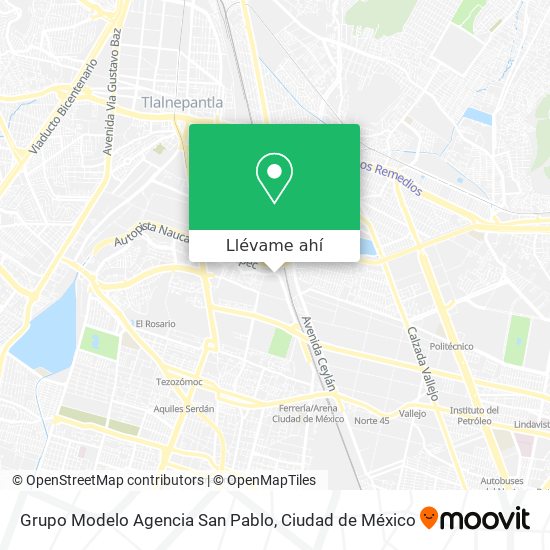 Cómo llegar a Grupo Modelo Agencia San Pablo en Tultitlán en Autobús, Metro  o Tren?