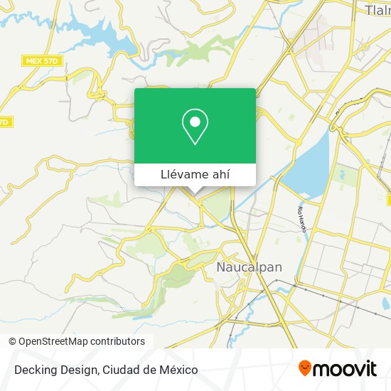 Mapa de Decking Design