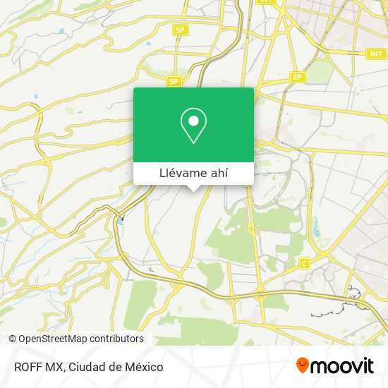 Mapa de ROFF MX