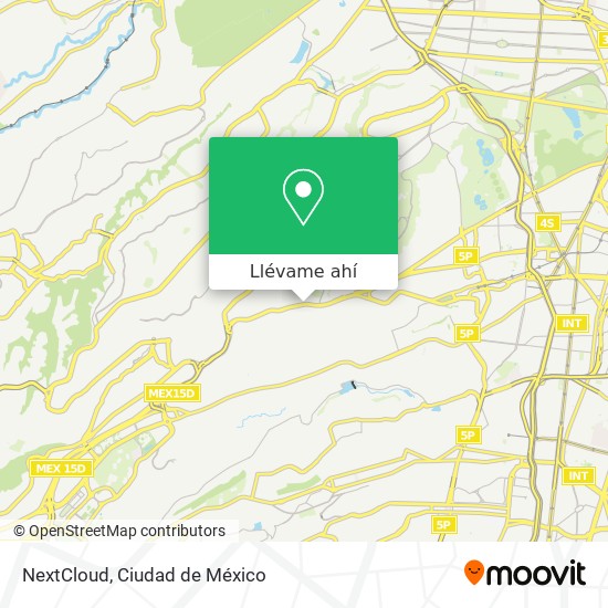 Mapa de NextCloud