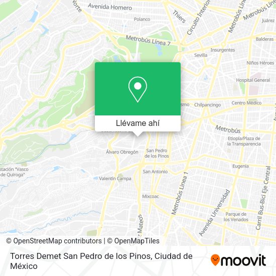 ¿Cómo llegar a Torres Demet San