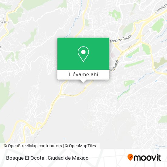 Mapa de Bosque El Ocotal