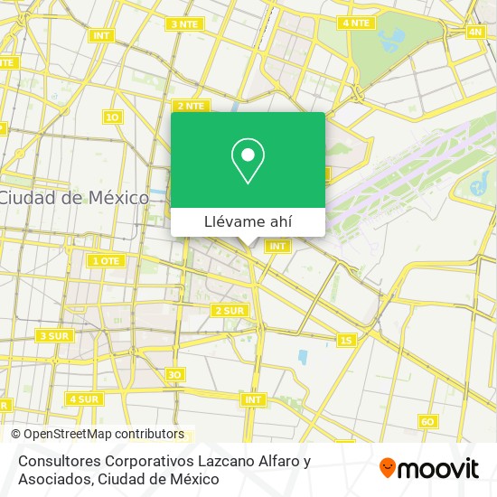 Mapa de Consultores Corporativos Lazcano Alfaro y Asociados