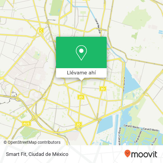 Mapa de Smart Fit