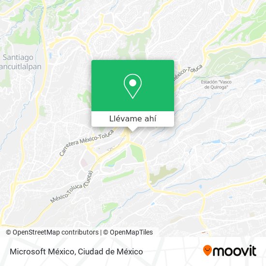 Mapa de Microsoft México