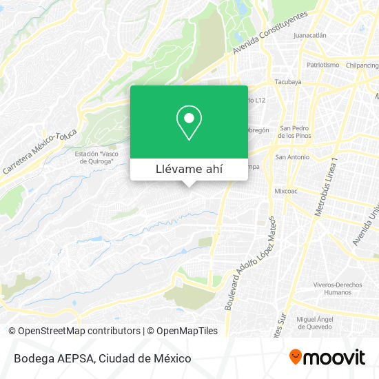 Mapa de Bodega AEPSA