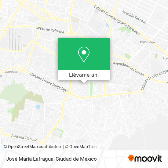 Mapa de José María Lafragua