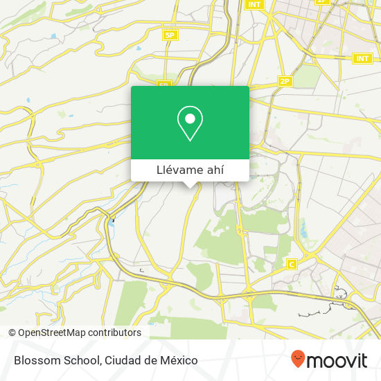 Mapa de Blossom School