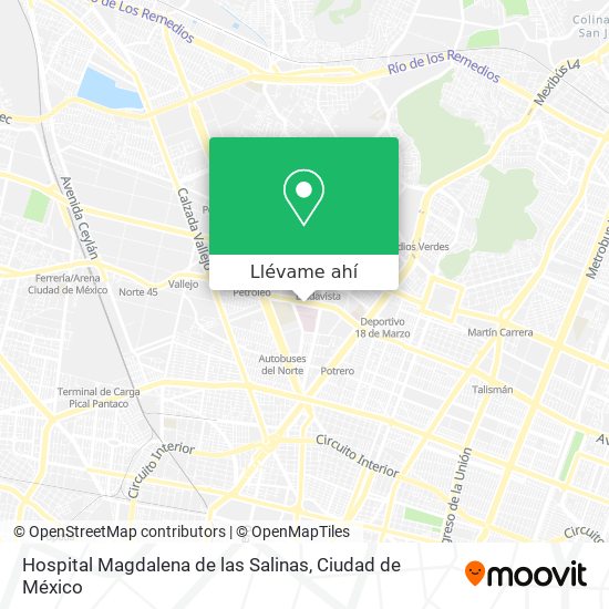 Top 46+ imagen cómo llegar al hospital magdalena de las salinas en metro