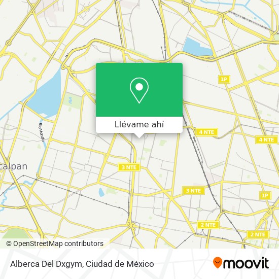 Mapa de Alberca Del Dxgym