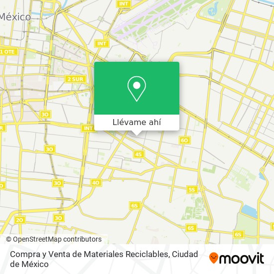 Mapa de Compra y Venta de Materiales Reciclables