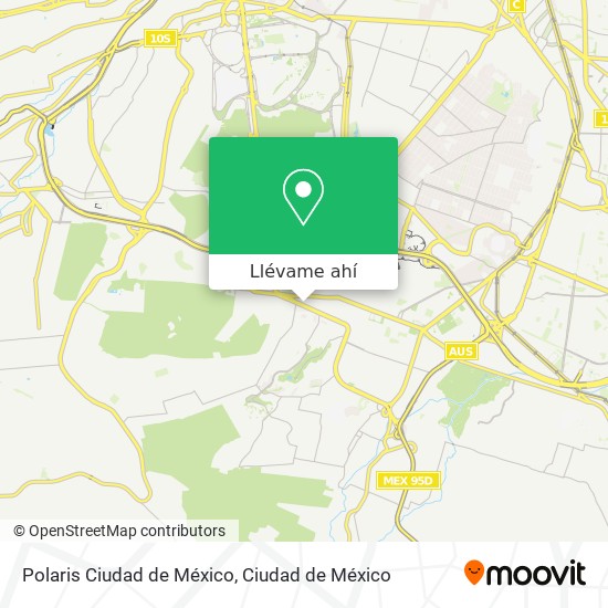 Mapa de Polaris Ciudad de México