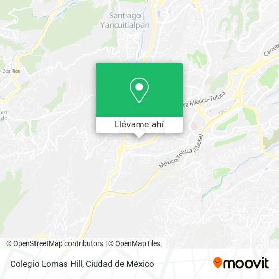 Mapa de Colegio Lomas Hill