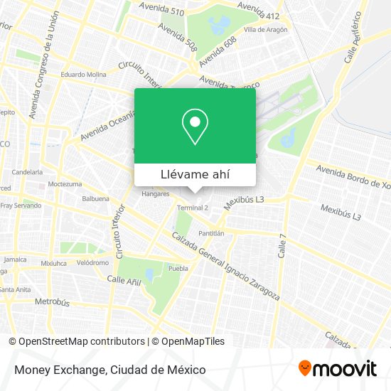 Mapa de Money Exchange