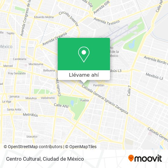 Mapa de Centro Cultural