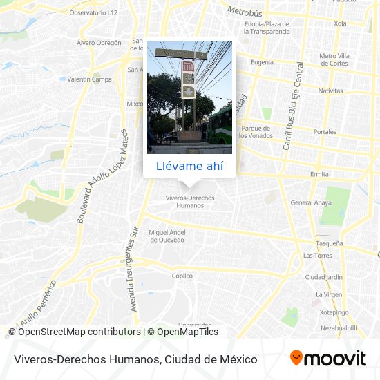 Mapa de Viveros-Derechos Humanos