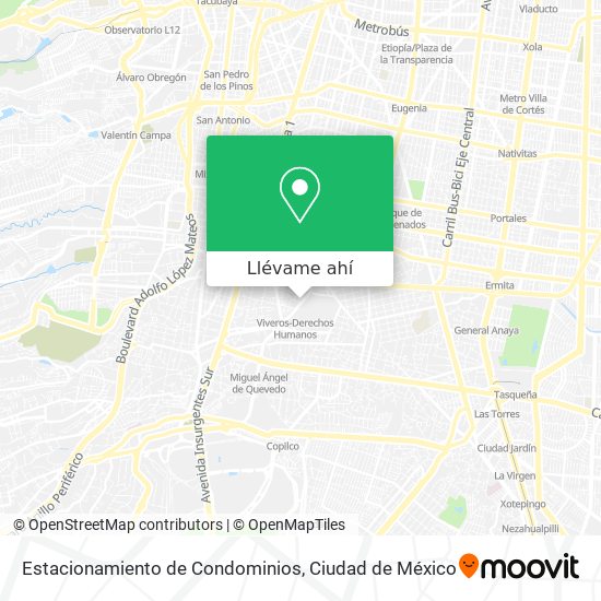 Mapa de Estacionamiento de Condominios