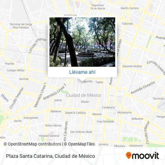 Cómo llegar a Plaza Santa Catarina en Azcapotzalco en Autobús o Metro?
