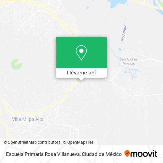 Mapa de Escuela Primaria Rosa Villanueva
