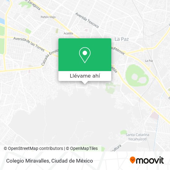 Mapa de Colegio Miravalles