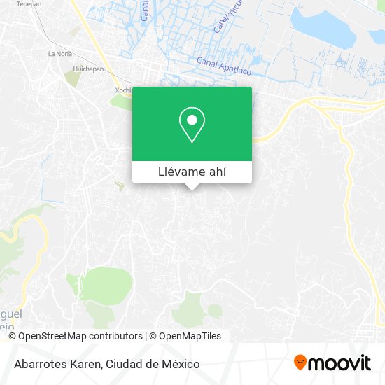 Mapa de Abarrotes Karen