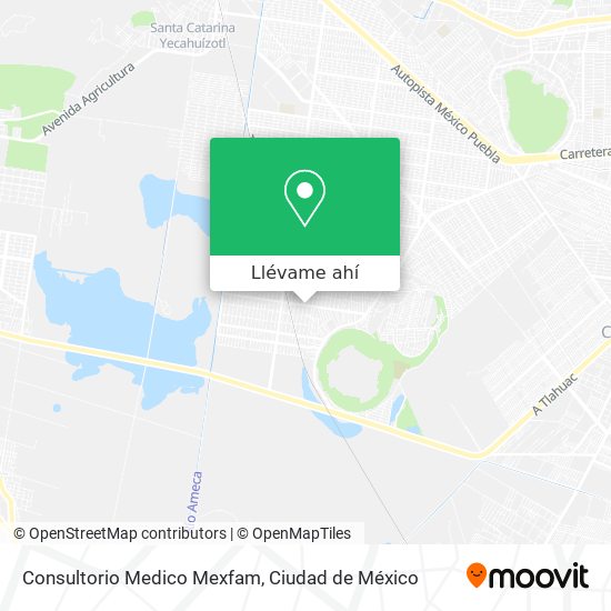 Mapa de Consultorio Medico Mexfam