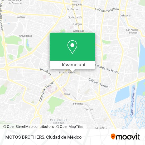 Mapa de MOTOS BROTHERS