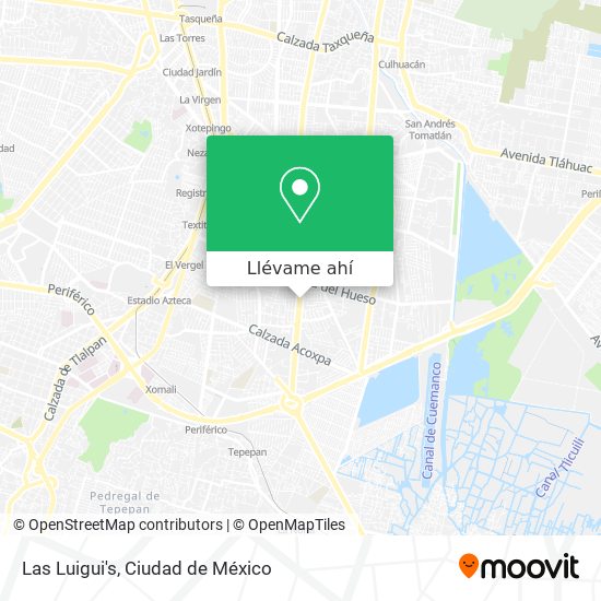 Mapa de Las Luigui's