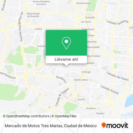 Mapa de Mercado de Motos Tres Marías