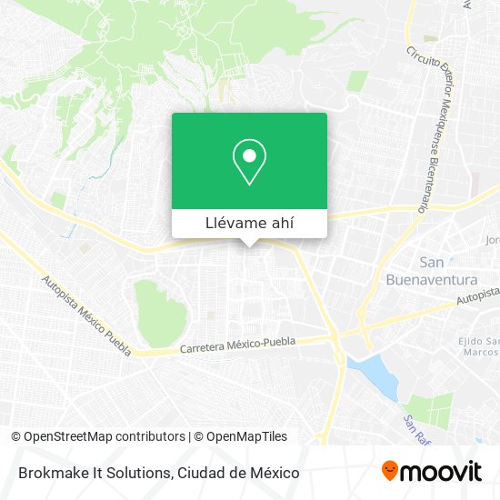 Mapa de Brokmake It Solutions