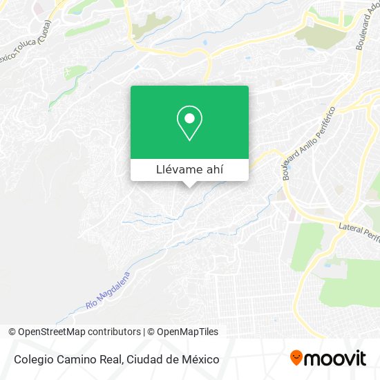 Mapa de Colegio Camino Real