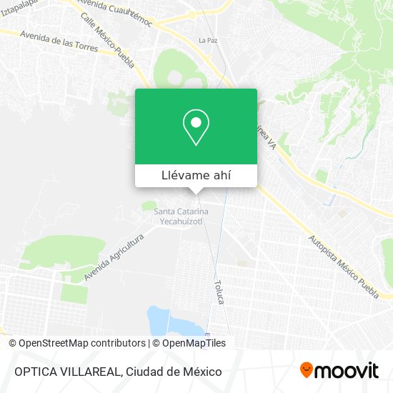 Mapa de OPTICA VILLAREAL