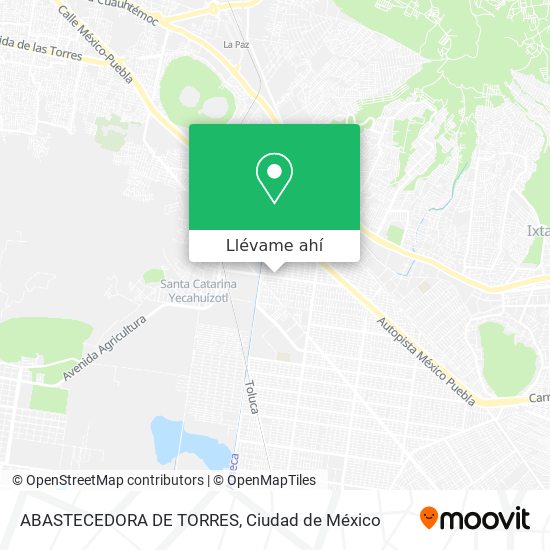 Mapa de ABASTECEDORA DE TORRES