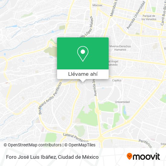 Mapa de Foro José Luis Ibáñez