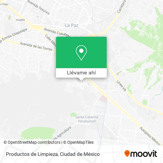 Mapa de Productos de Limpieza