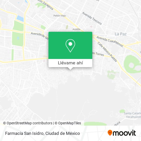 Mapa de Farmacía San Isidro