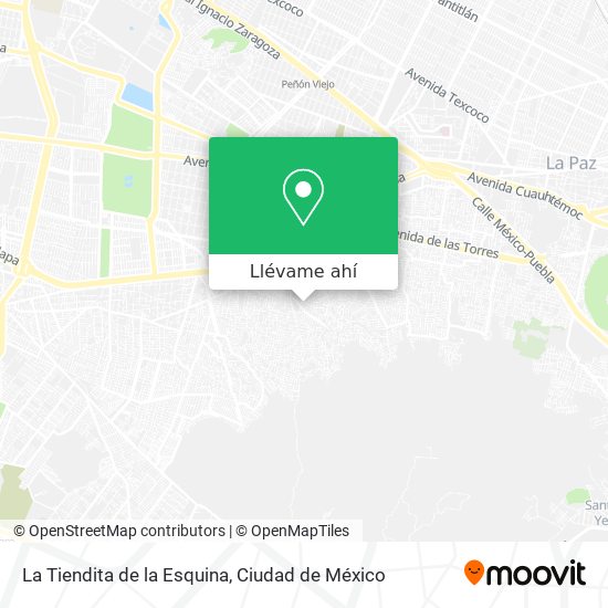 Mapa de La Tiendita de la Esquina