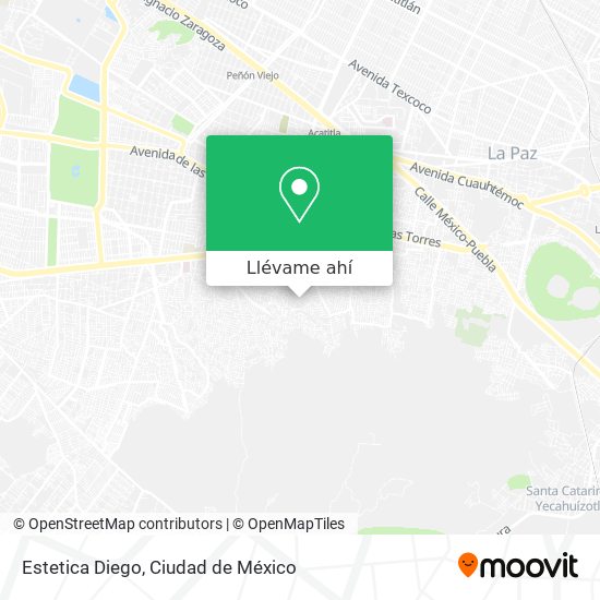 Mapa de Estetica Diego