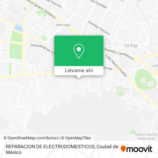 Mapa de REPARACION DE ELECTRODOMESTICOS