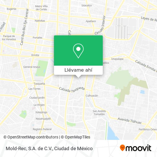 Mapa de Mold-Rec, S.A. de C.V.