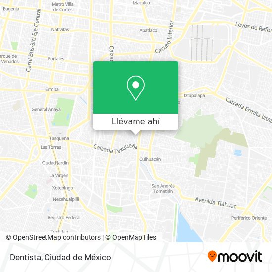 Mapa de Dentista