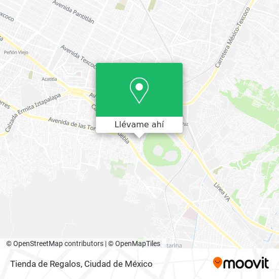 Mapa de Tienda de Regalos