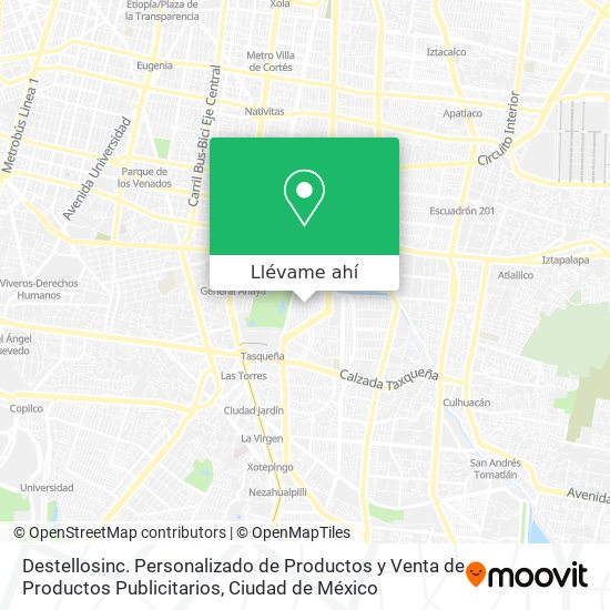 Mapa de Destellosinc. Personalizado de Productos y Venta de Productos Publicitarios