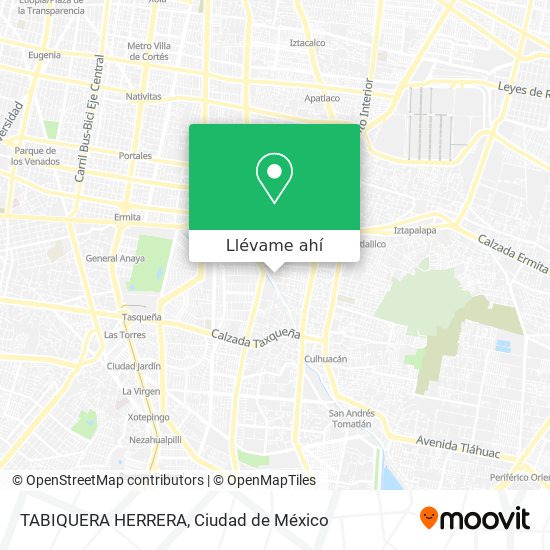 Mapa de TABIQUERA HERRERA