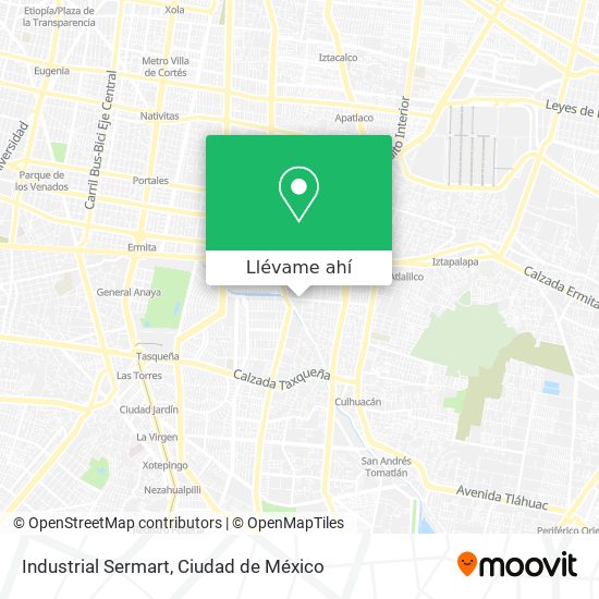 Mapa de Industrial Sermart