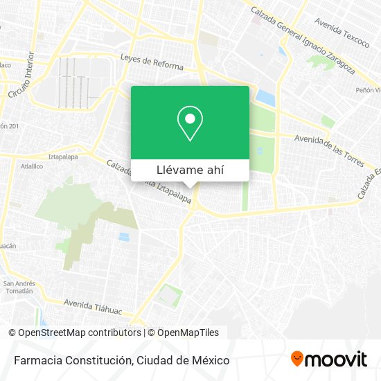 Mapa de Farmacia Constitución