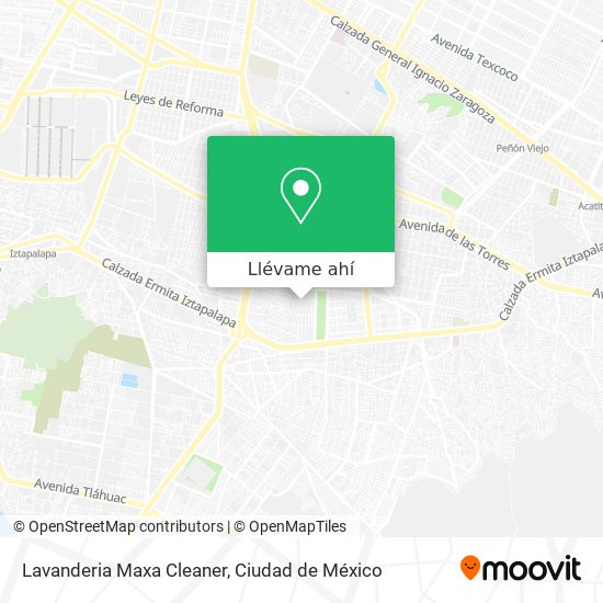 Mapa de Lavanderia Maxa Cleaner