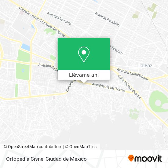 Mapa de Ortopedia Cisne