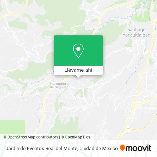 Cómo llegar a Jardín de Eventos Real del Monte en Huixquilucan en Autobús?