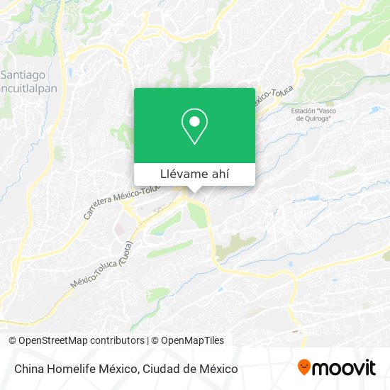 Mapa de China Homelife México